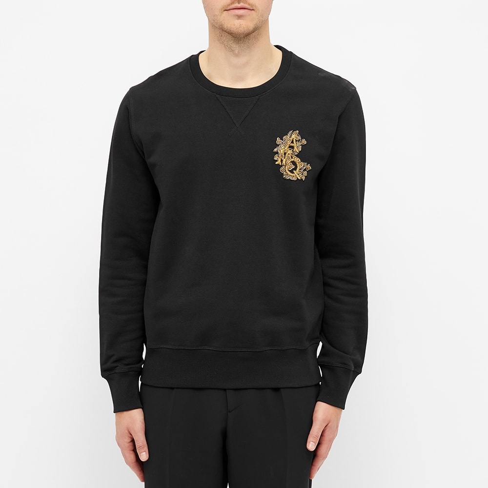 Alexander McQueen AMQ Skull Ivy Crew Sweat - 3