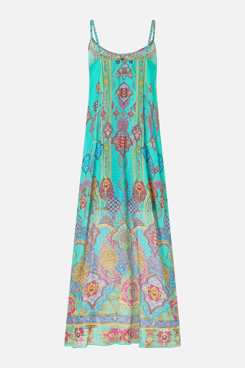 MINI DRESS WITH LONG OVERLAY THE CONCUBINES CORRIDOR - 9