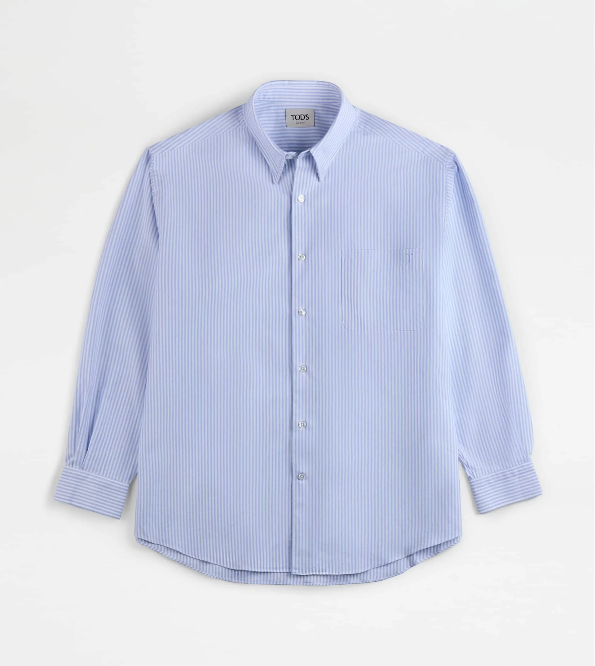 RELAXED FIT SHIRT IN OXFORD - GREY - 1