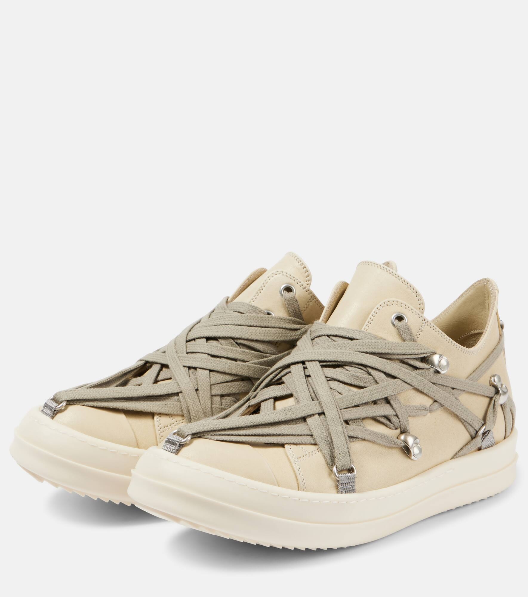 Hollywood Megalace suede sneakers - 4