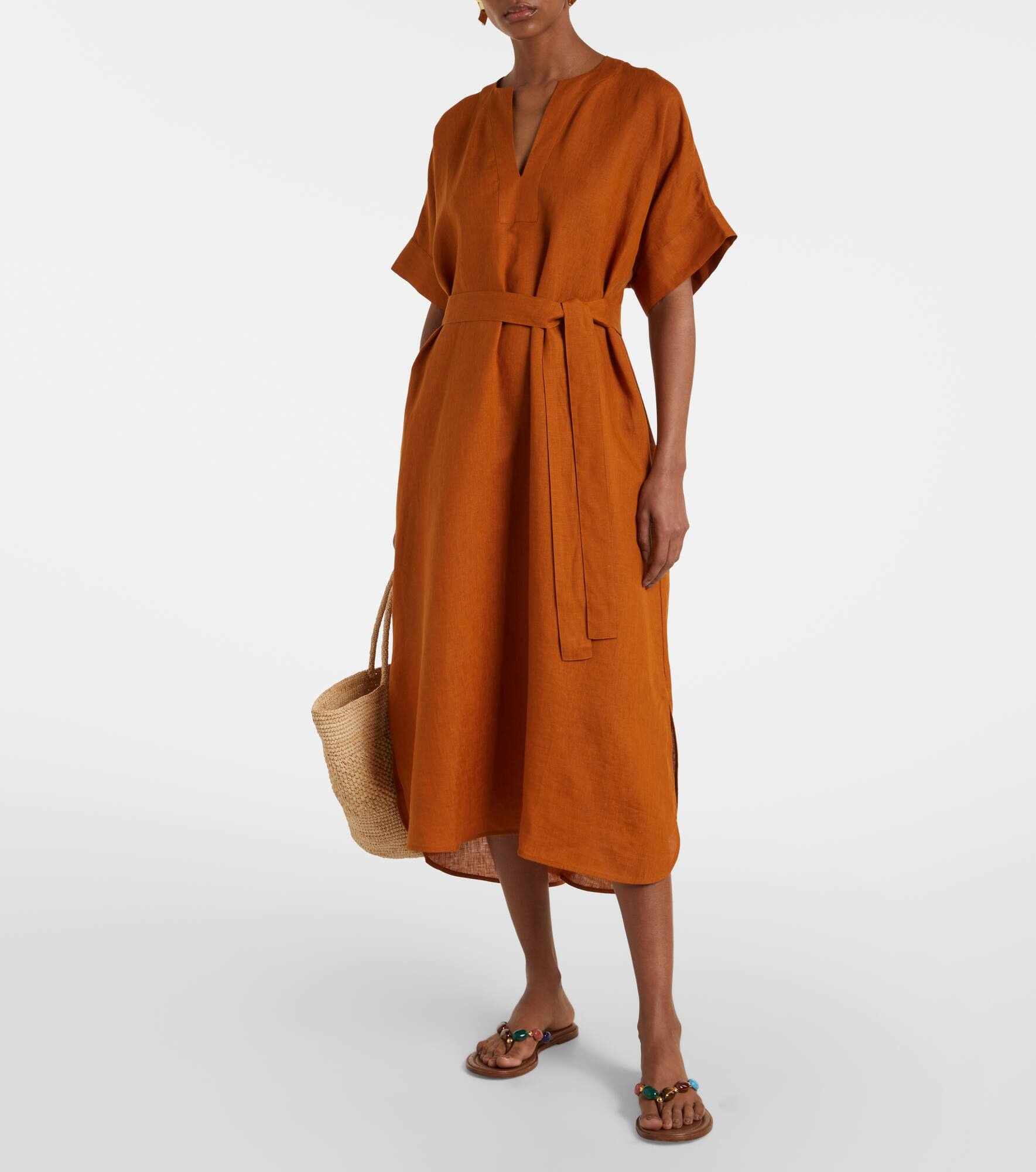 Bibi linen kaftan - 2