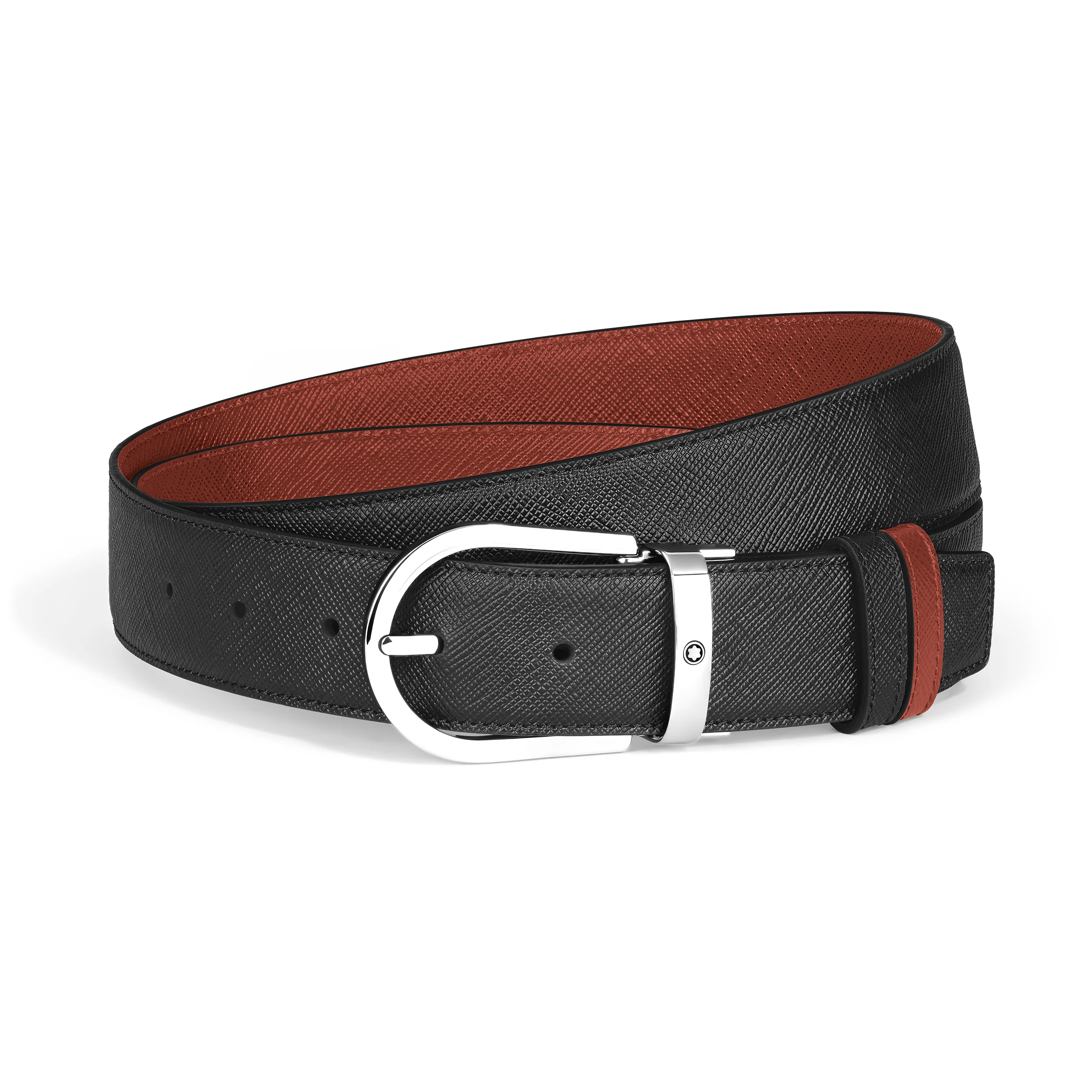 HORSESHOE 35 MM REVERSIBLE BELT IN SARTORIAL LEATHER - 1