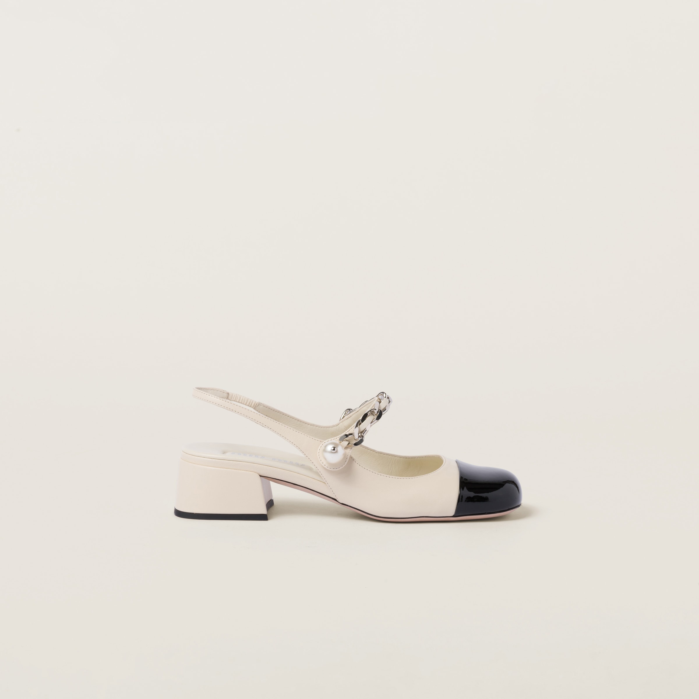 Leather slingback pumps - 2