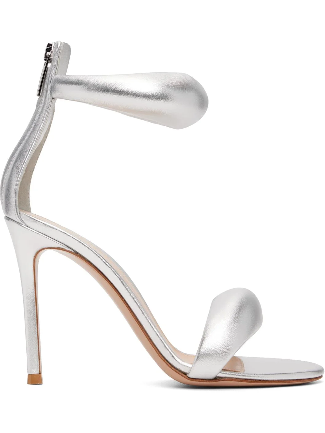 Silver Bijoux Heeled Sandals - 1