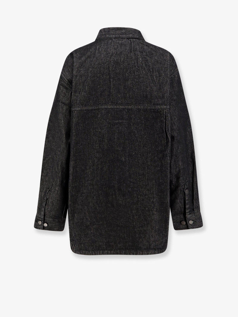 entire studios Herculean Black Denim Shirt/Jacket outlook