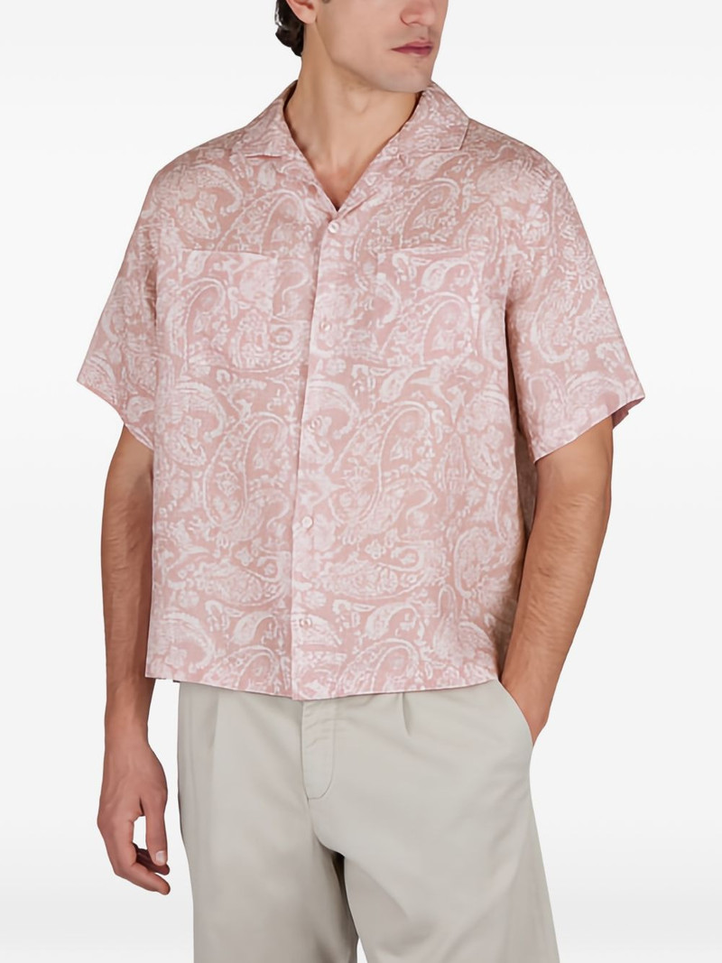 Paul & Shark paisley-print shirt outlook