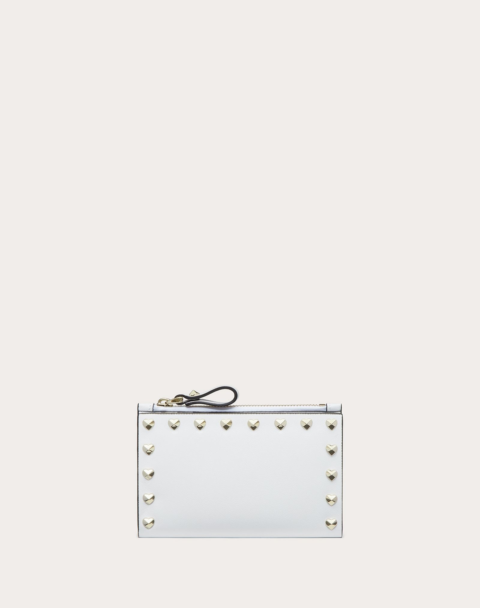 Valentino Garavani Rockstud VLoveTN Cardholder with Zipper - 1