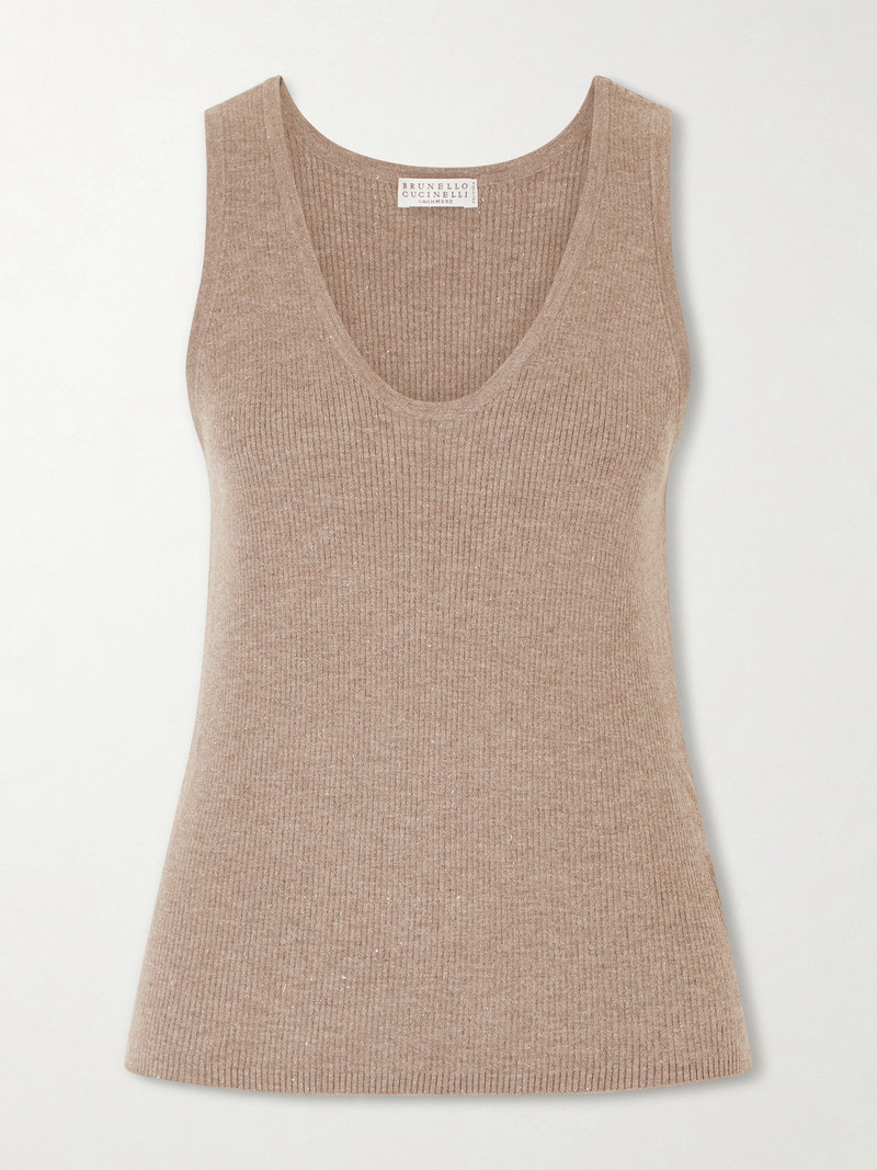 Ribbed-knit Tank 1