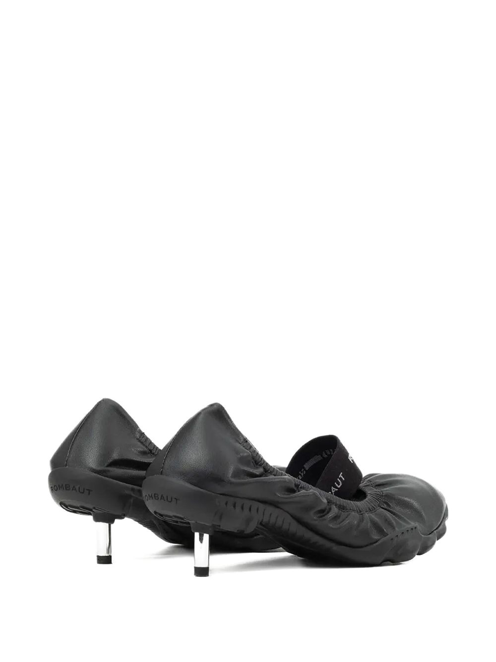ruffled kitten-heel pumps - 3