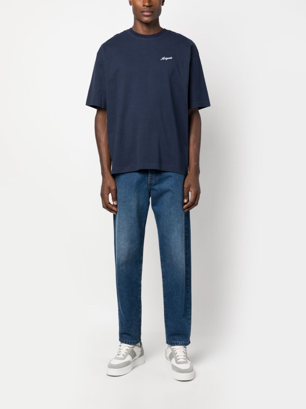 logo-embroidered T-shirt - 2