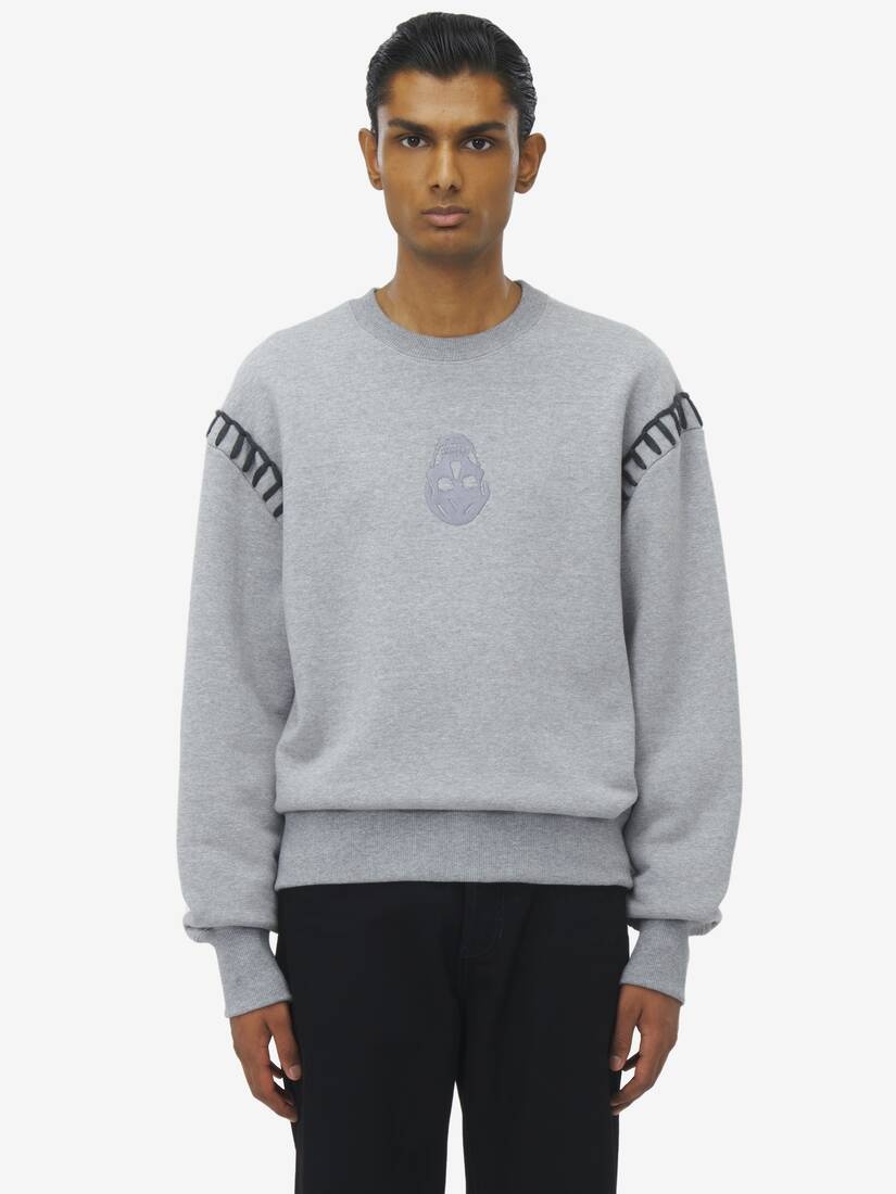 Skull Sweatshirt - 2