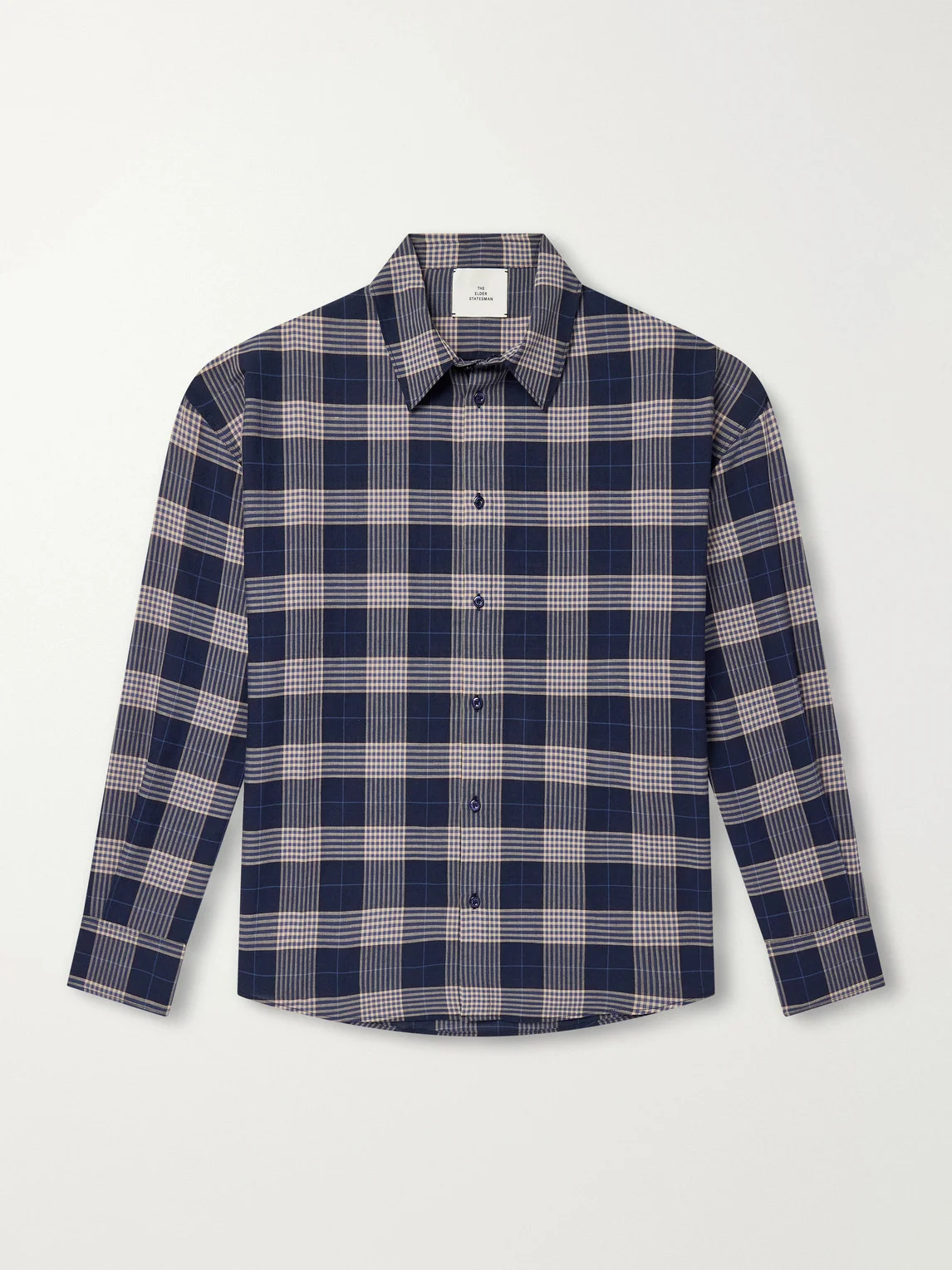 Checked Cotton Shirt - 1