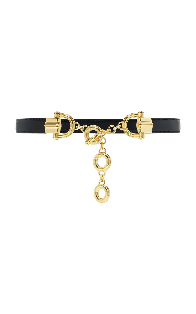 Elysées Leather Belt black 1