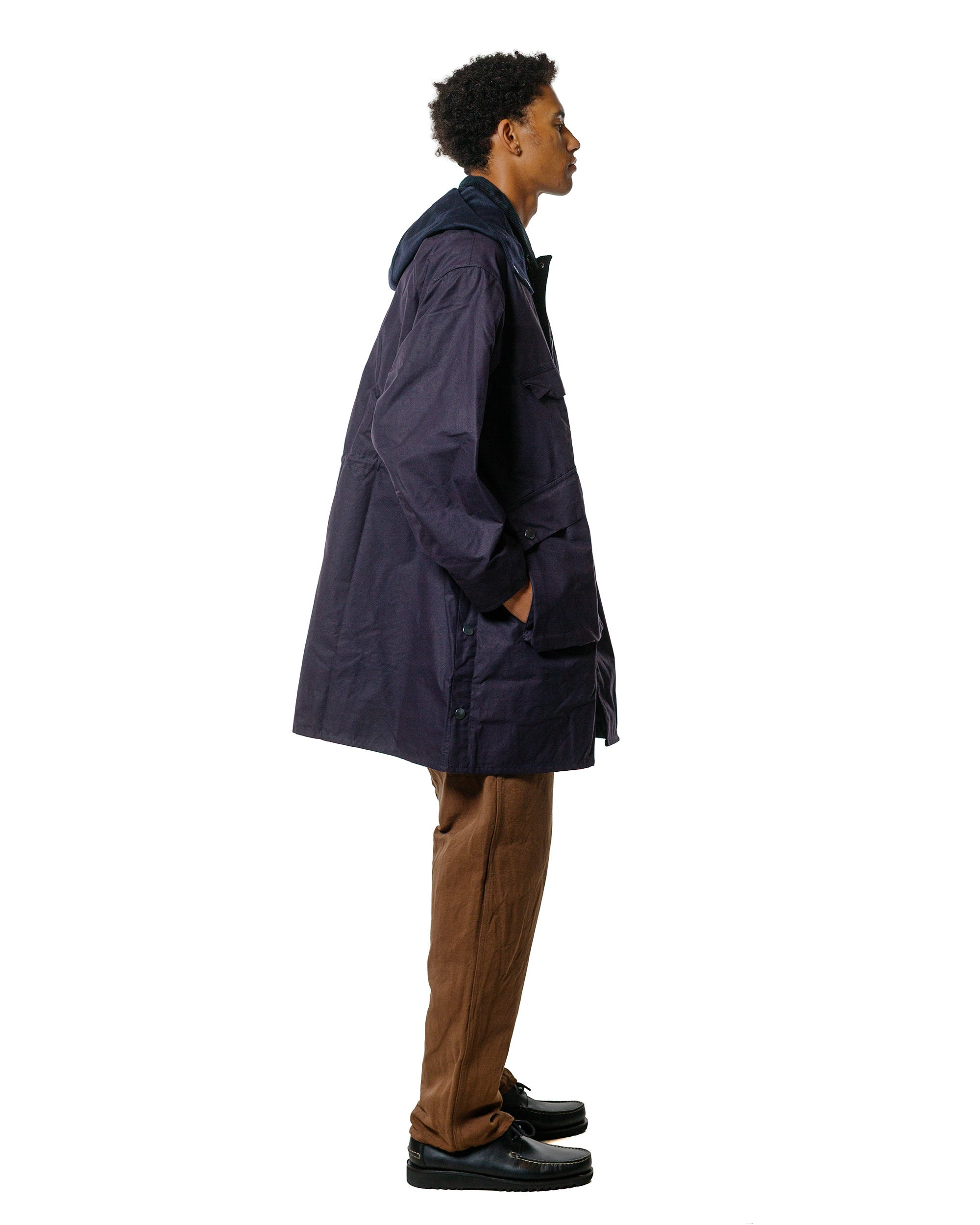 KAPTAIN SUNSHINE Bedale Casual Field Coat Dark Indigo - 3