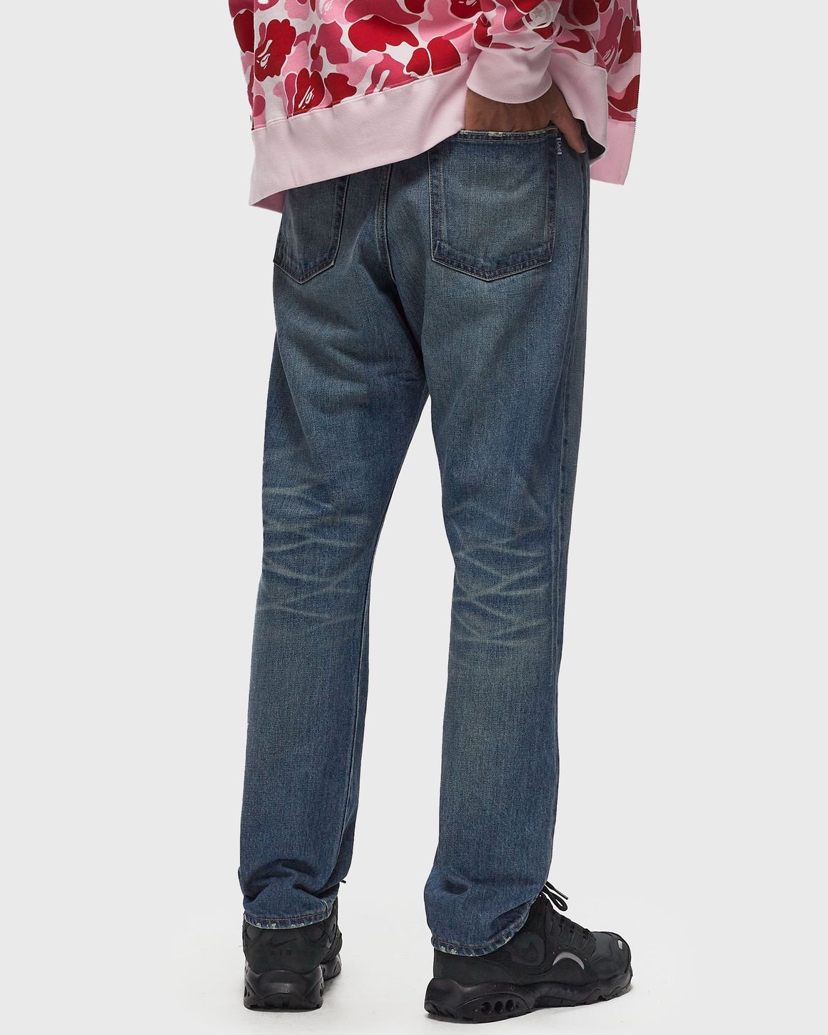 ONE POINT REGULAR FIT 13 OZ DENIM PANTS - 3