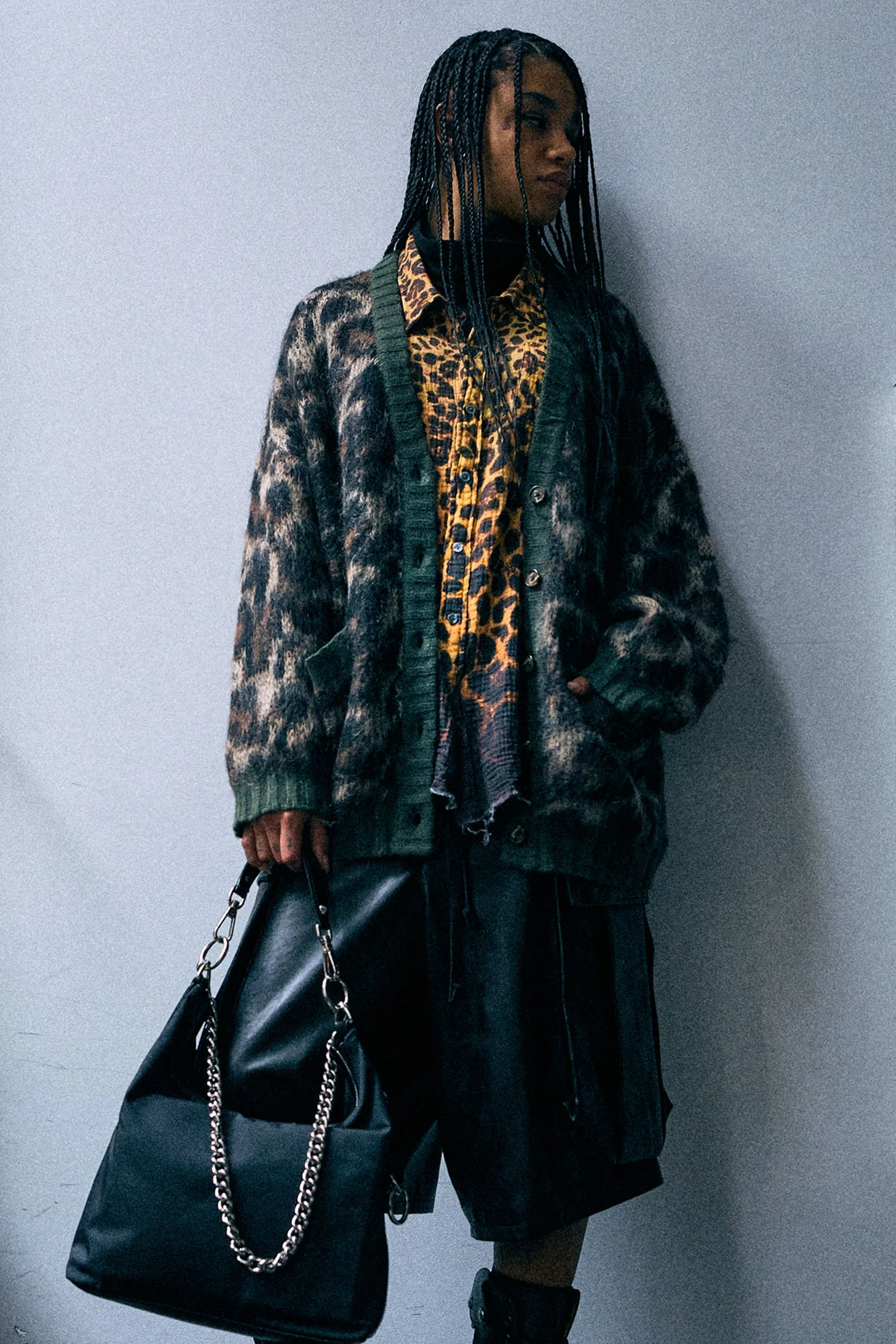 Oversized Cardigan - 1