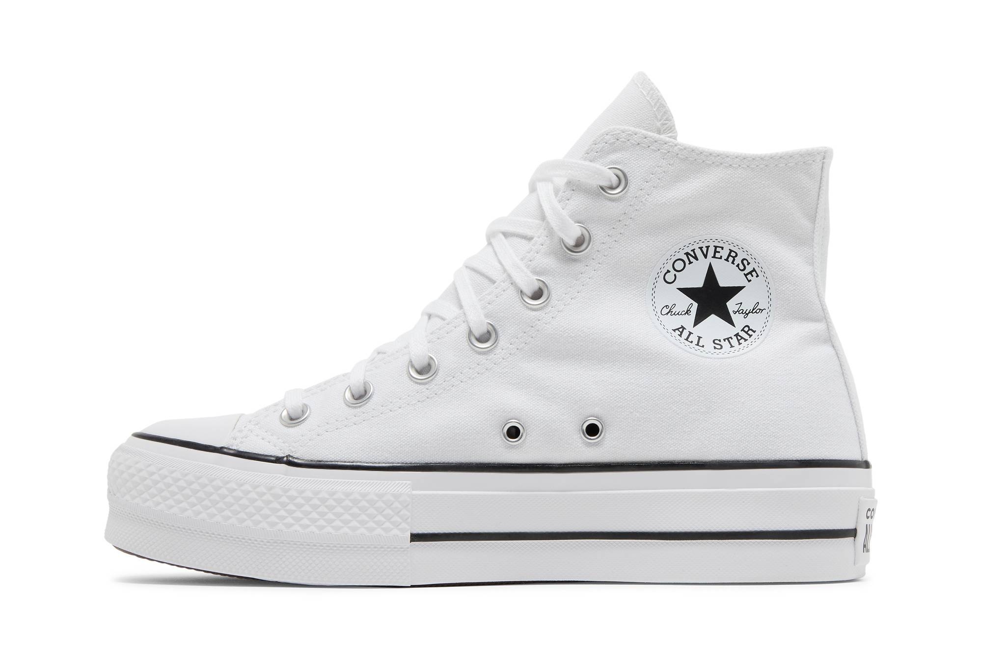 Chuck Taylor All Star Platform High 'White' - 3