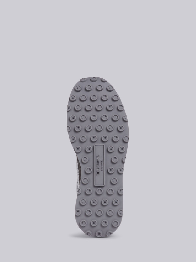 Dark Grey Tessuto Mesh Suede Back Unlined Tech Runner 5