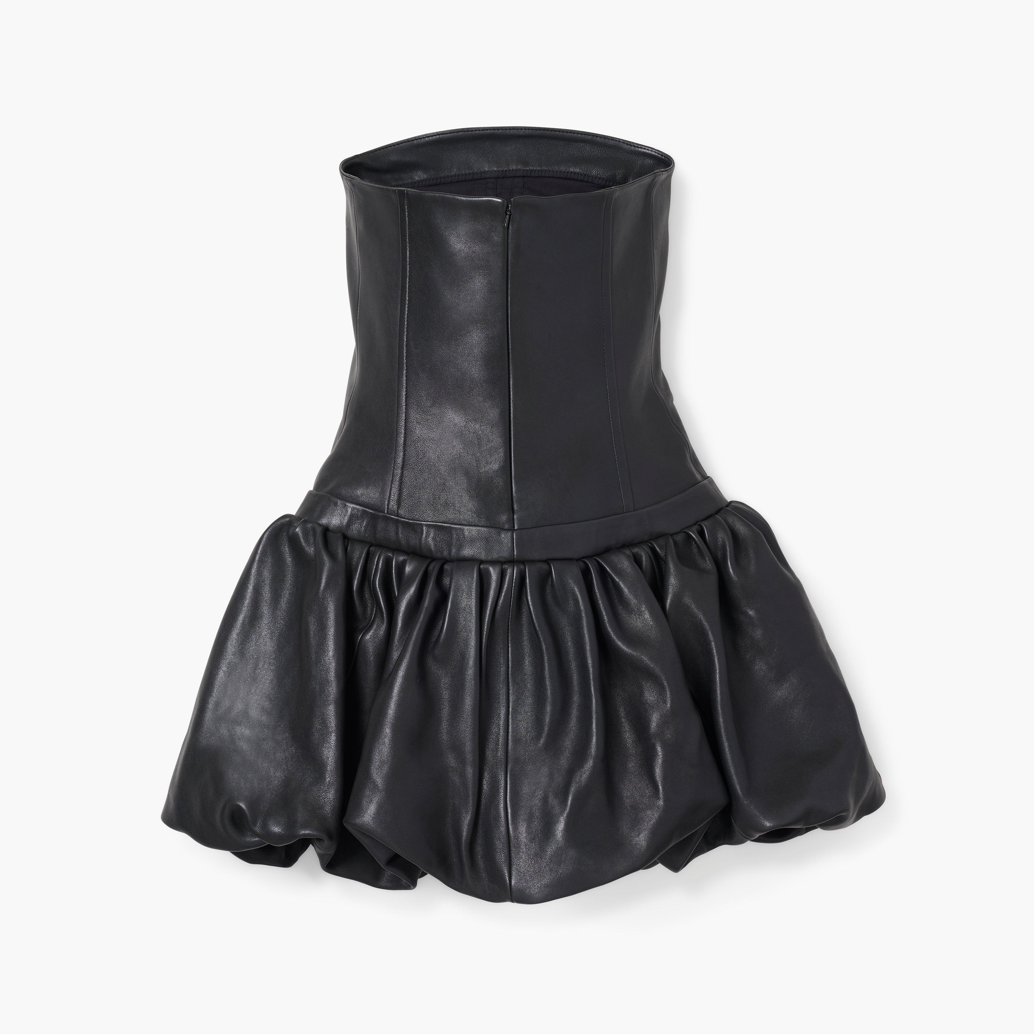 THE LEATHER BUBBLE DRESS - 5