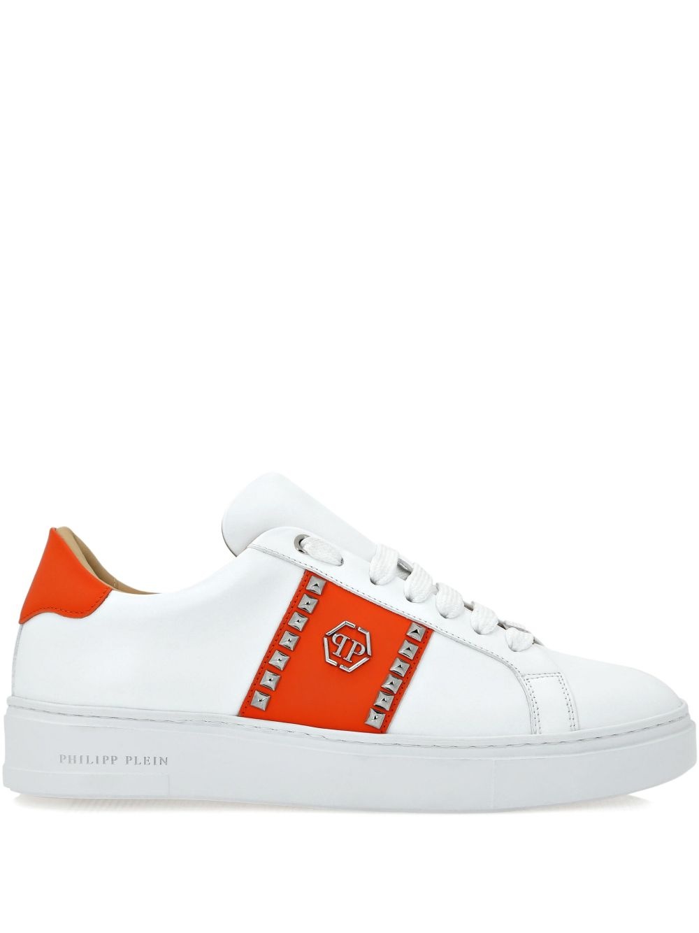 stud-embellished sneakers - 1