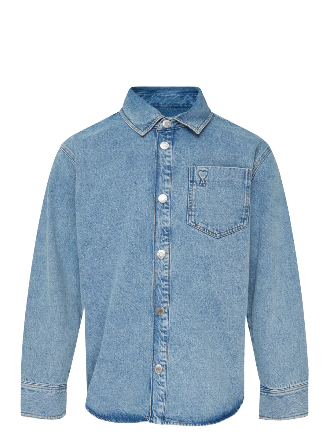 Ami de Cœur Denim Overshirt - 1