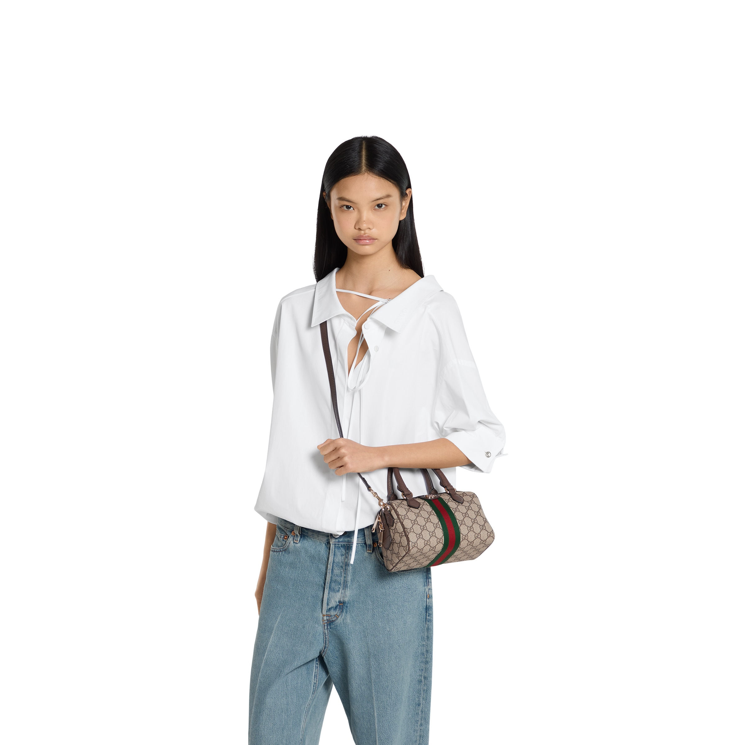 Ophidia small boston bag - 4