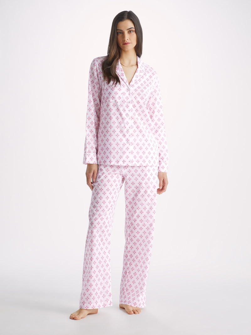 Women's Pyjamas Ledbury 62 Cotton Batiste White - 3