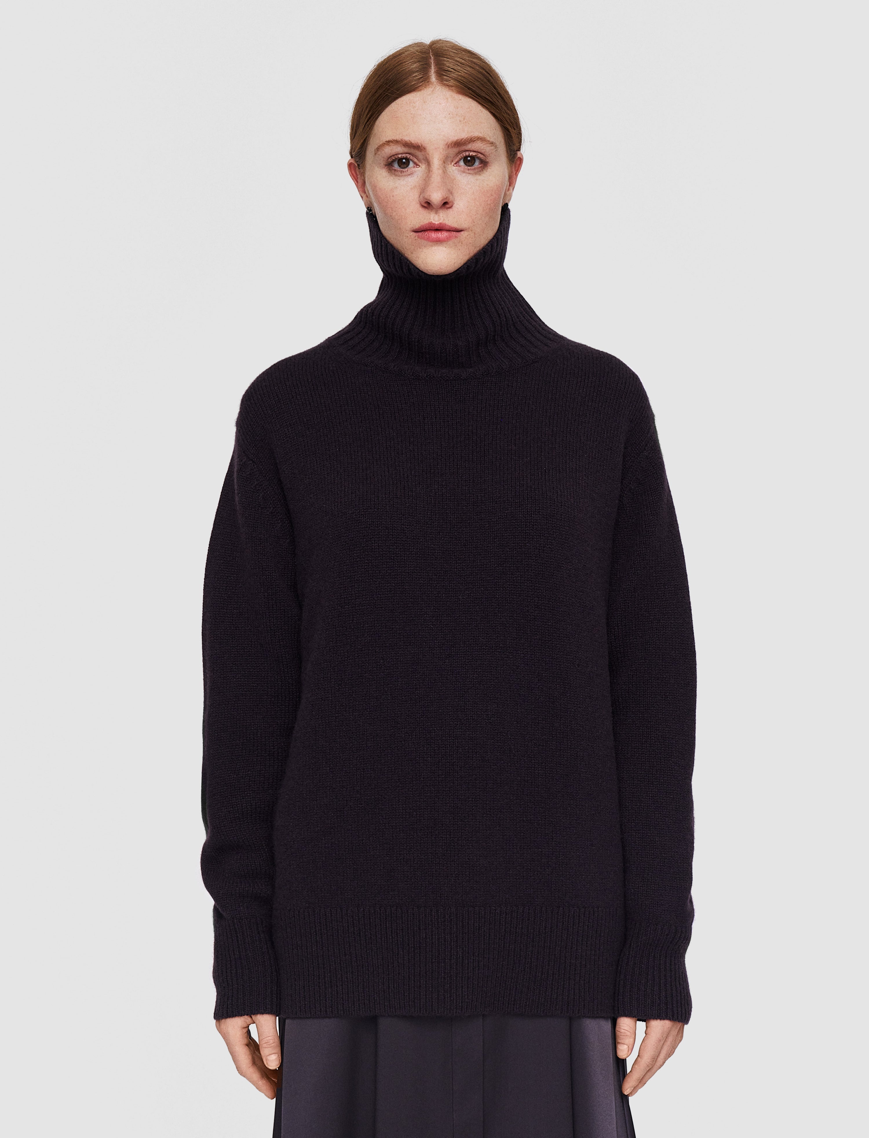 Luxe Cashmere High Neck Jumper - 3