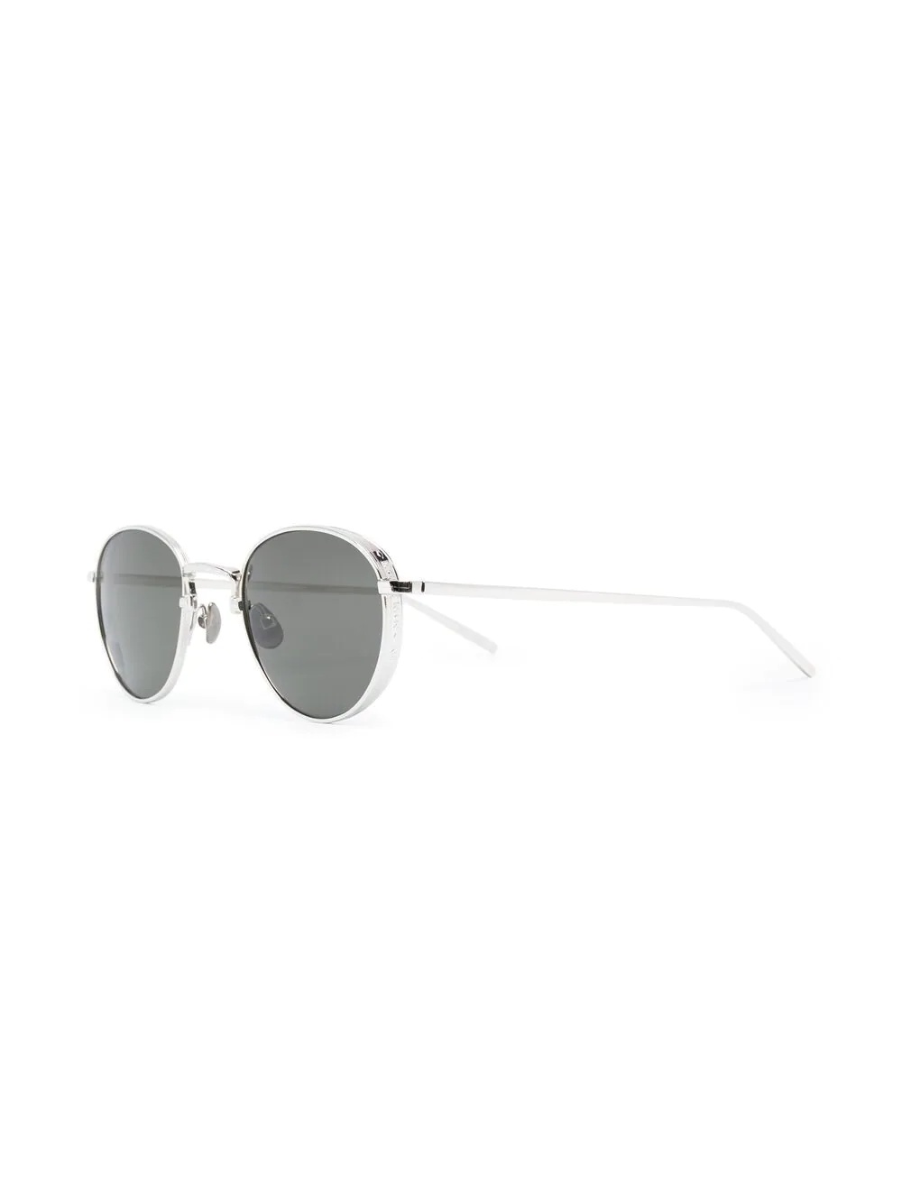 round-frame tinted-lens sunglasses - 2