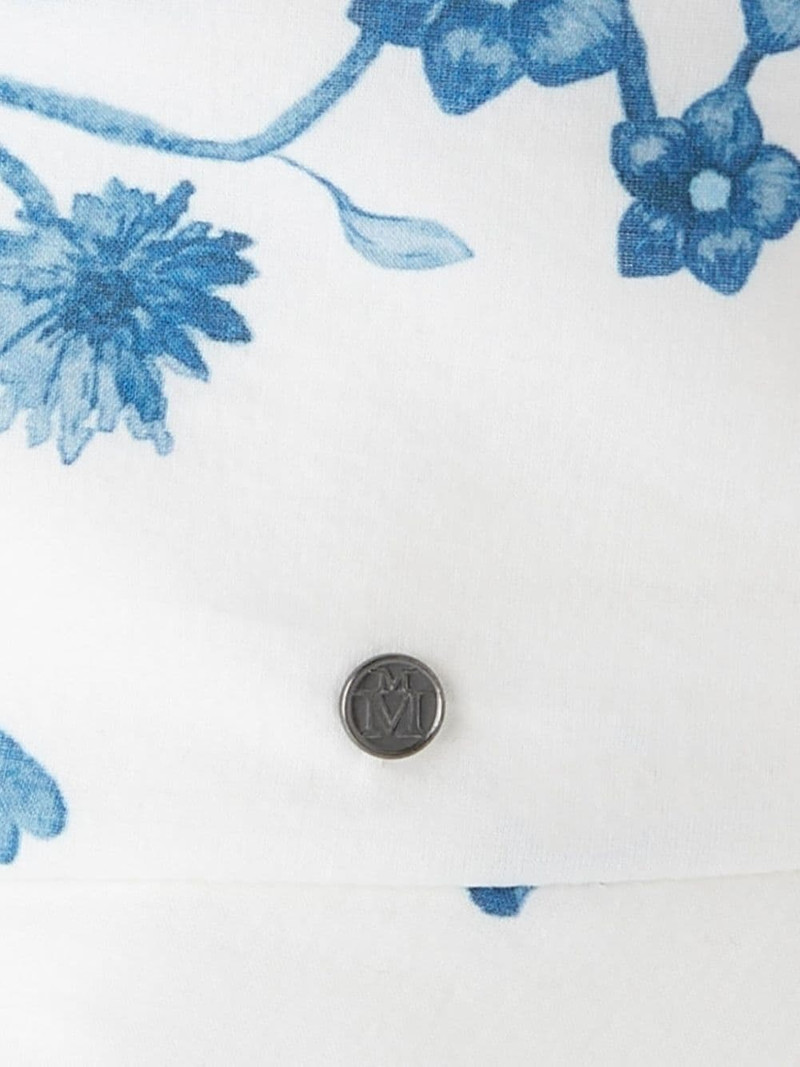 MAISON MICHEL Charlotte floral-print bucket hat outlook