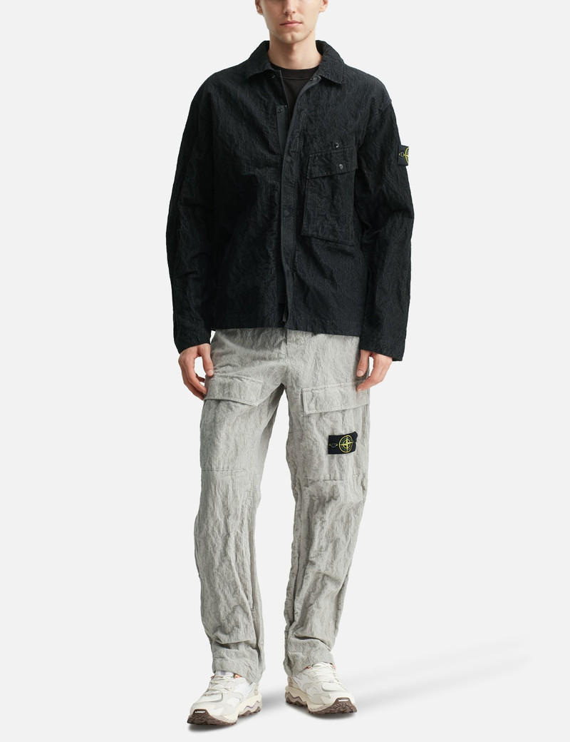 Stone Island WRINKLED CORDUROY 500-TC CARGO TROUSERS outlook