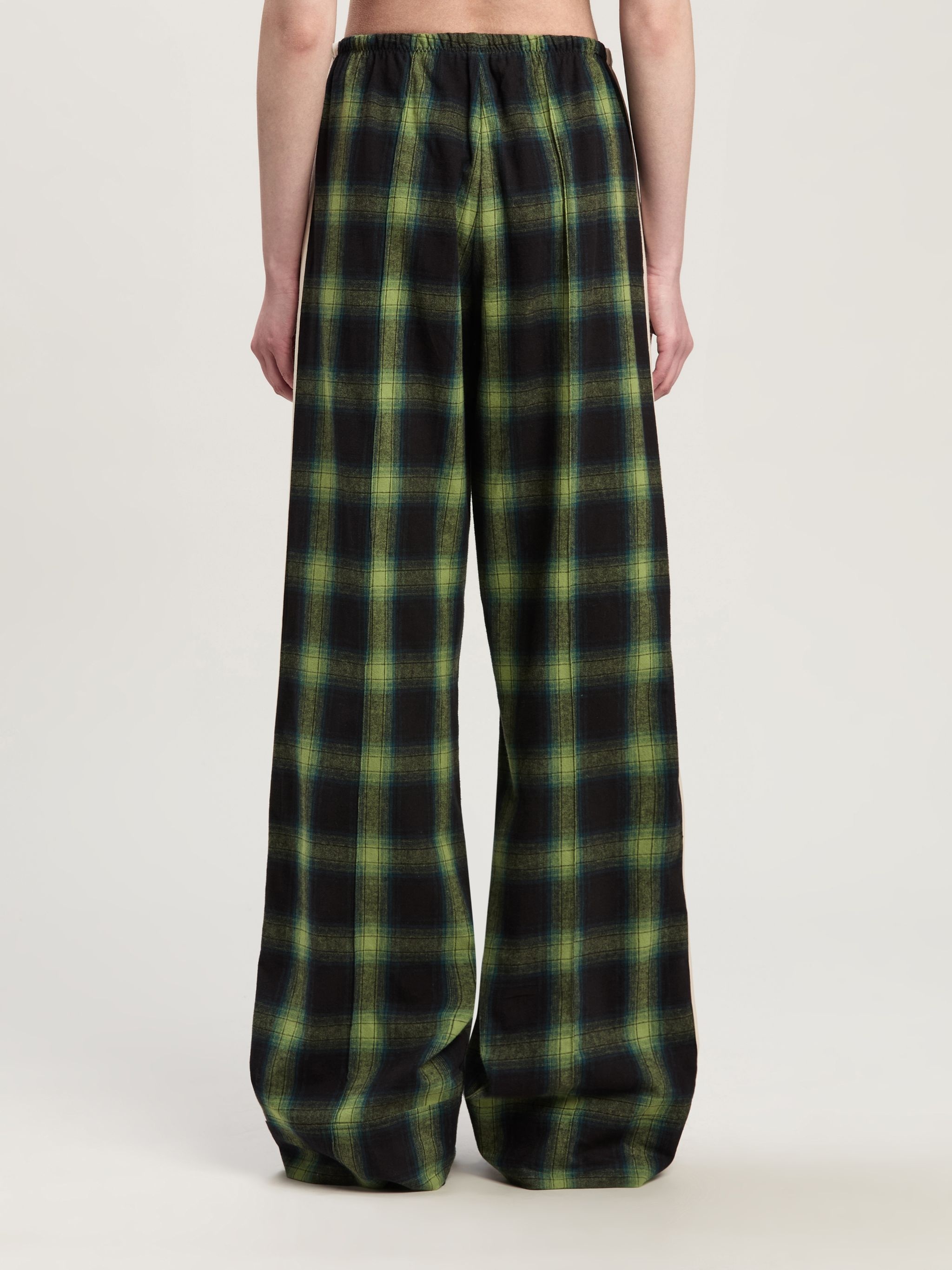 Checked Track Pants - 5
