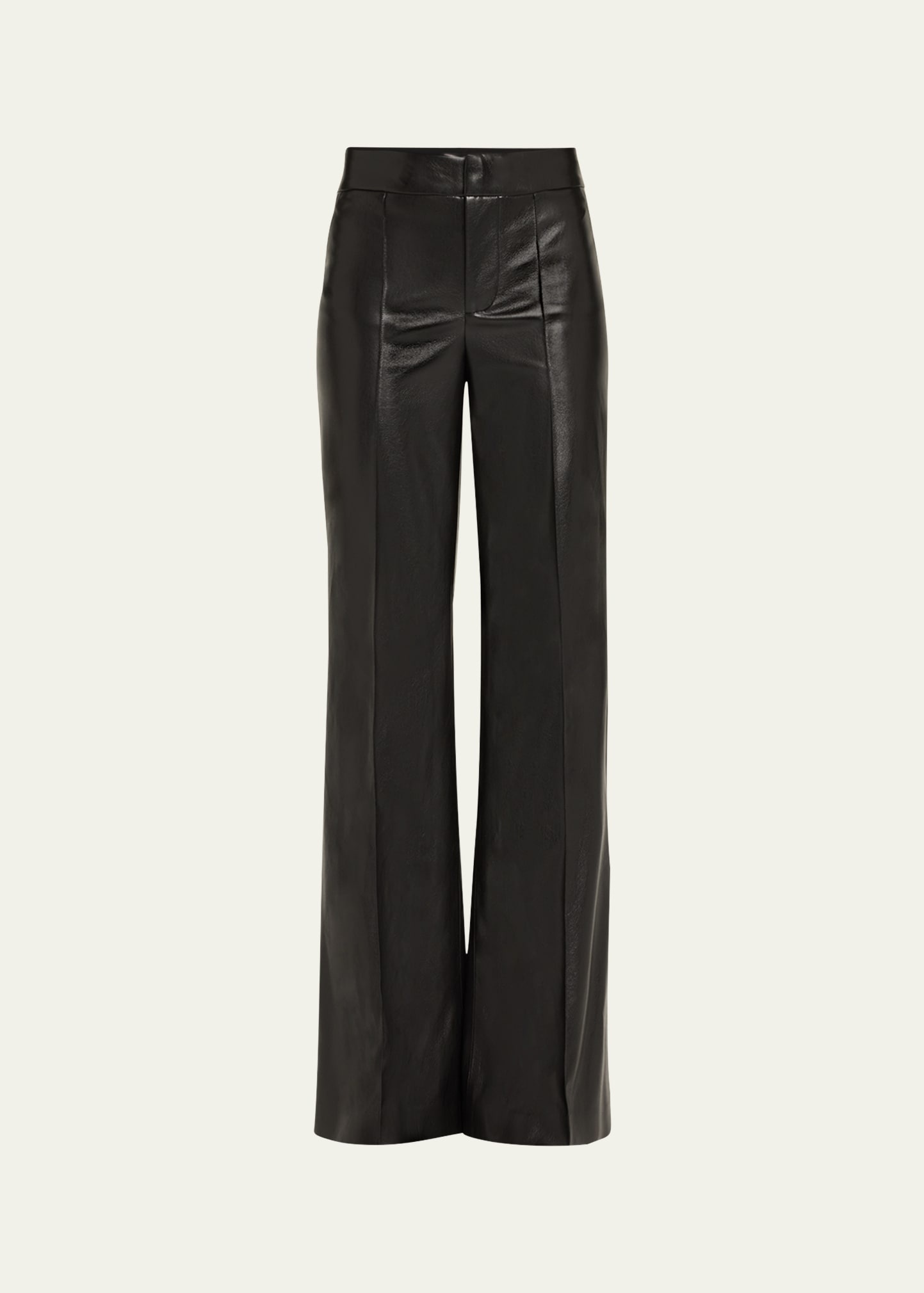 Dylan Vegan Leather Wide-Leg Pants - 1