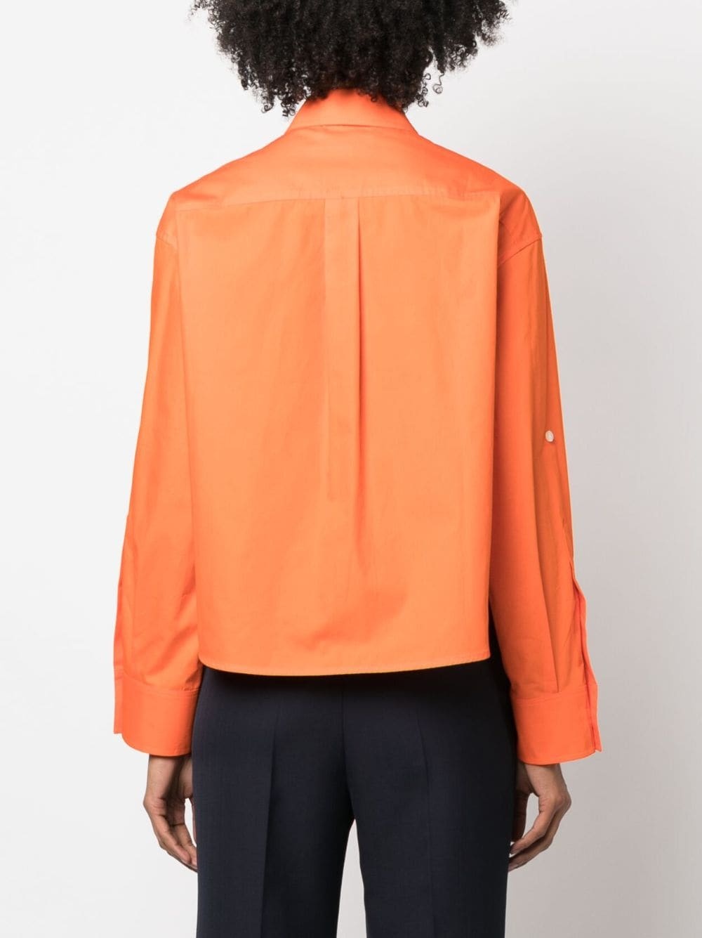 button-up cropped shirt - 4