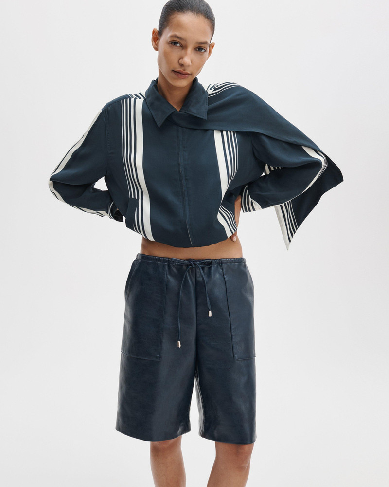 rag & bone Claire Faux Leather Short outlook