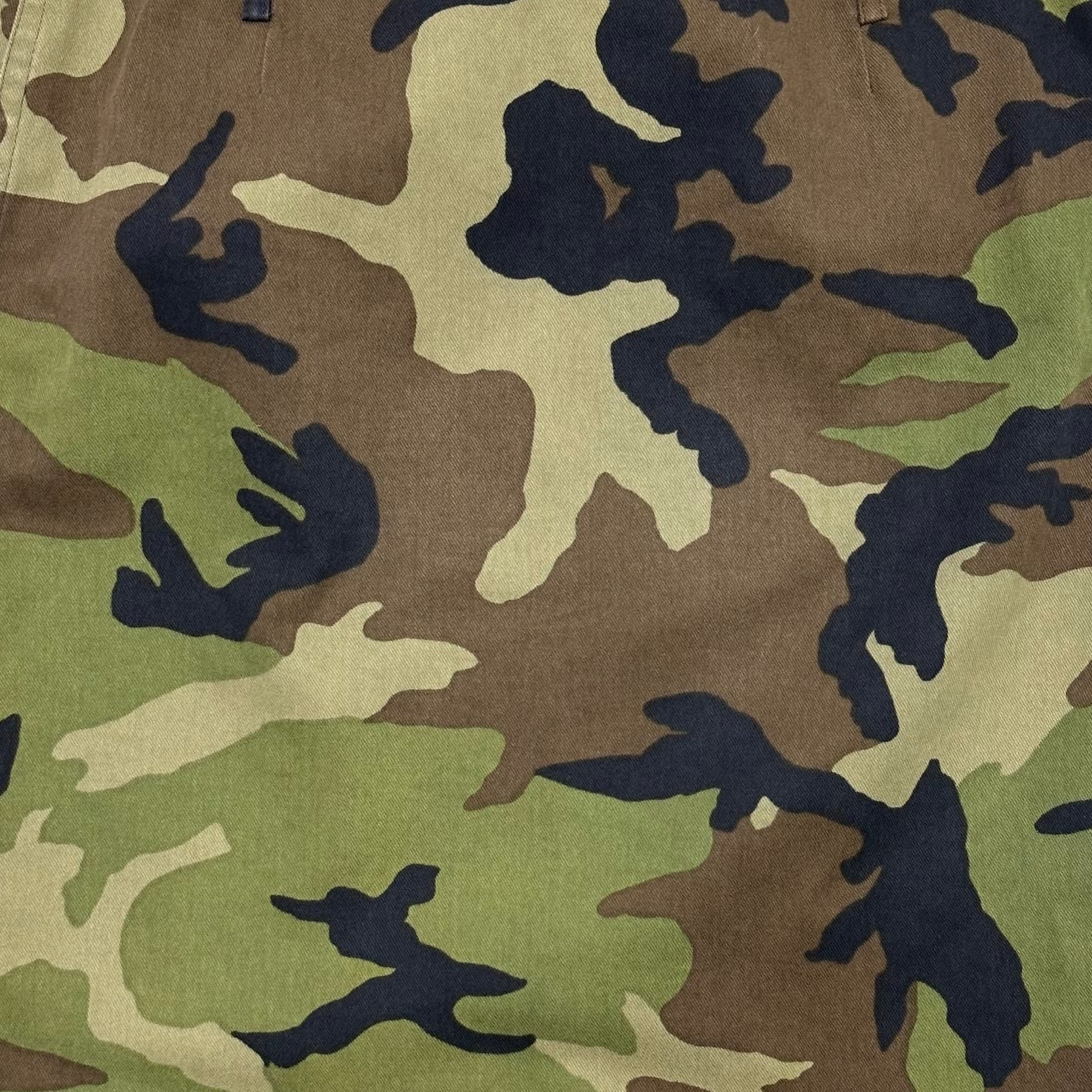 CHRISTIAN DIOR Spring Summer 2001 Camouflage Zip Up Maxi Skirt - 5