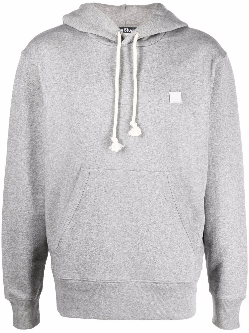 cotton drawstring hoodie - 1