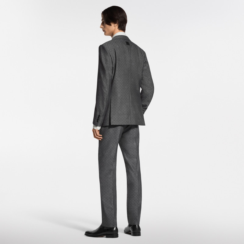 Damier Jacquard Cigarette Pants 4