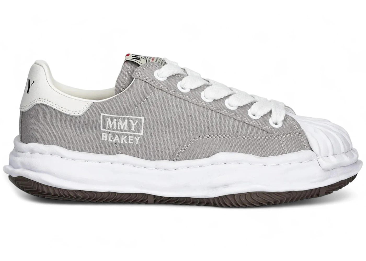 Maison Mihara Yasuhiro Blakey OG Sole Canvas Low Grey - 1