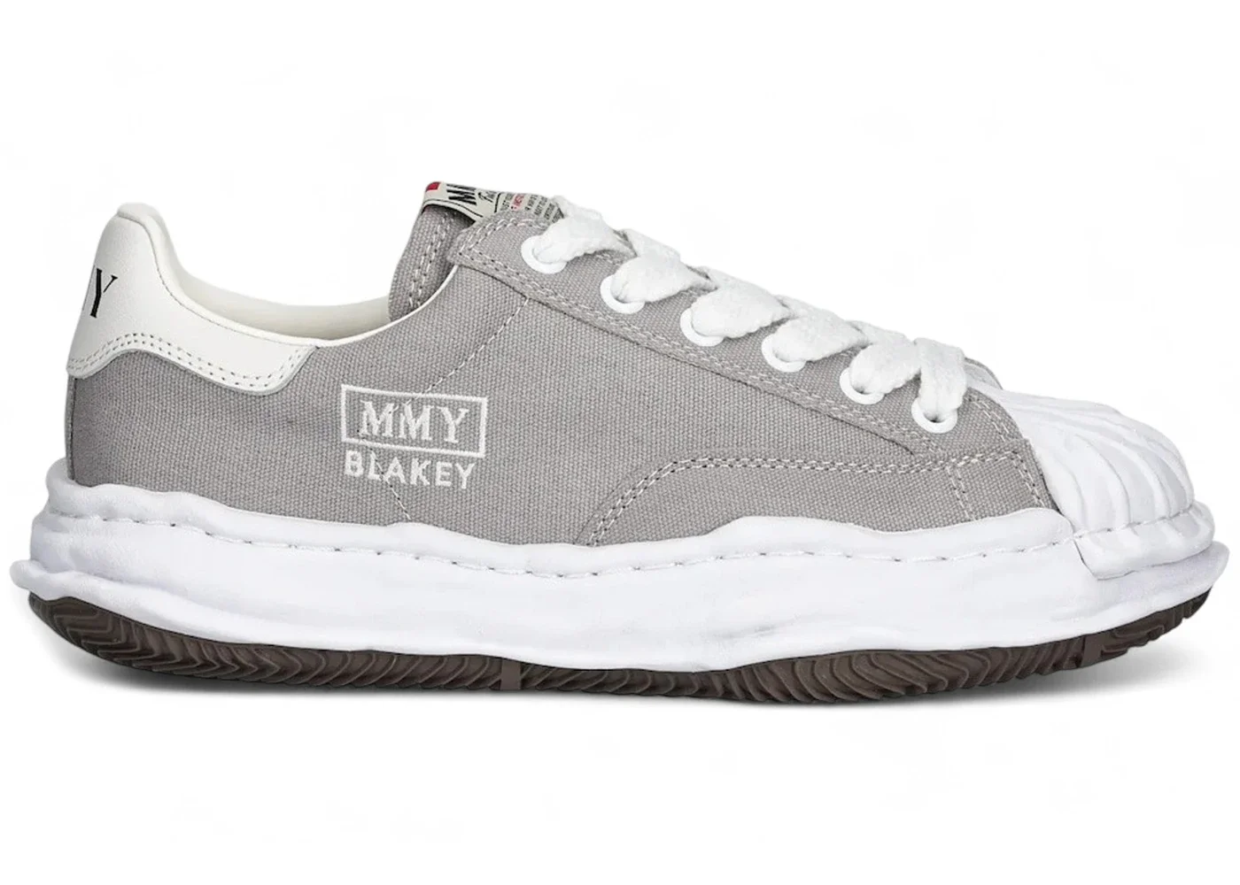 Maison Mihara Yasuhiro Blakey OG Sole Canvas Low Grey - 1