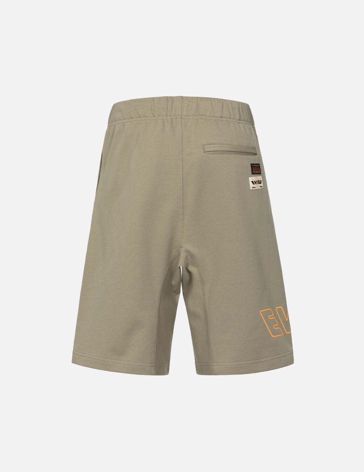 Logo Print and Kamon Embroidery Sweat Shorts - 2