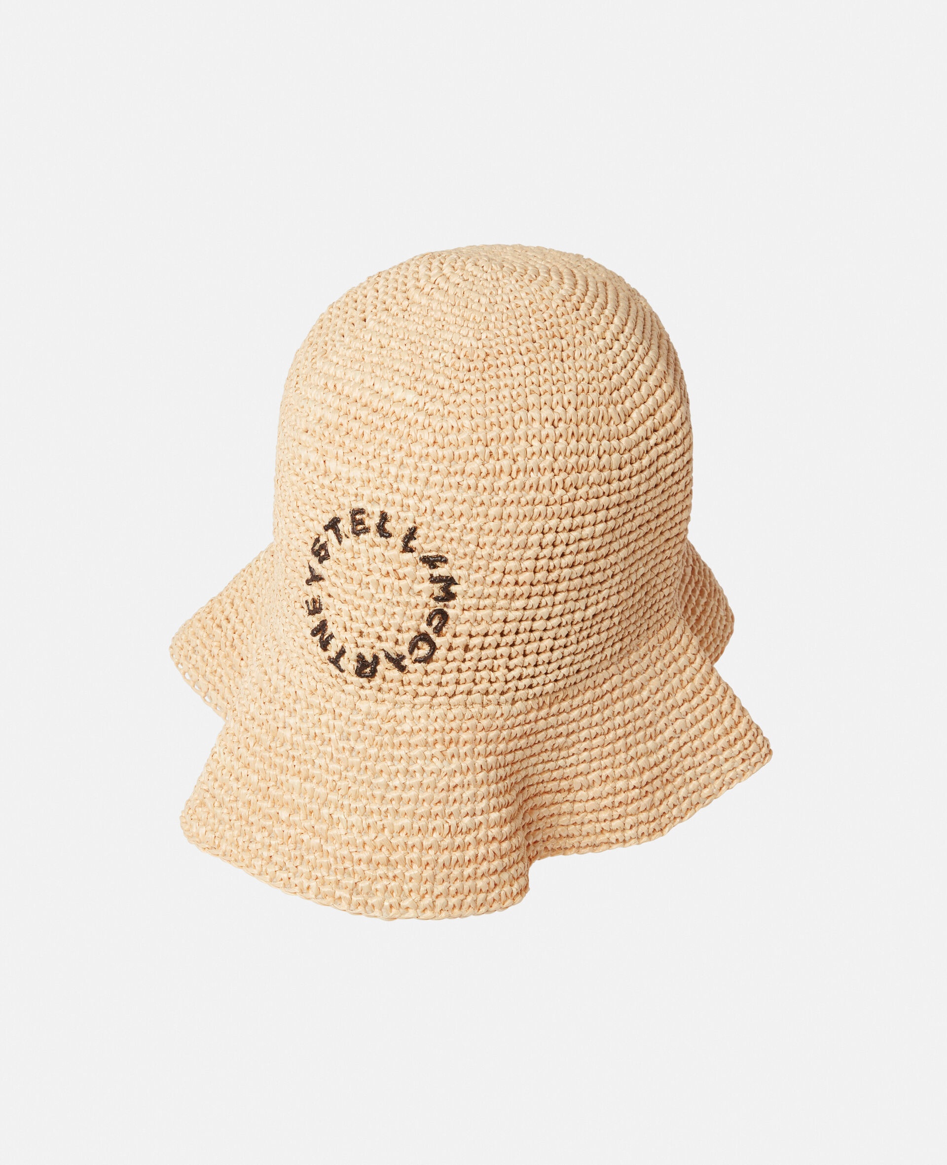 Logo Raffia Bucket Hat - 3