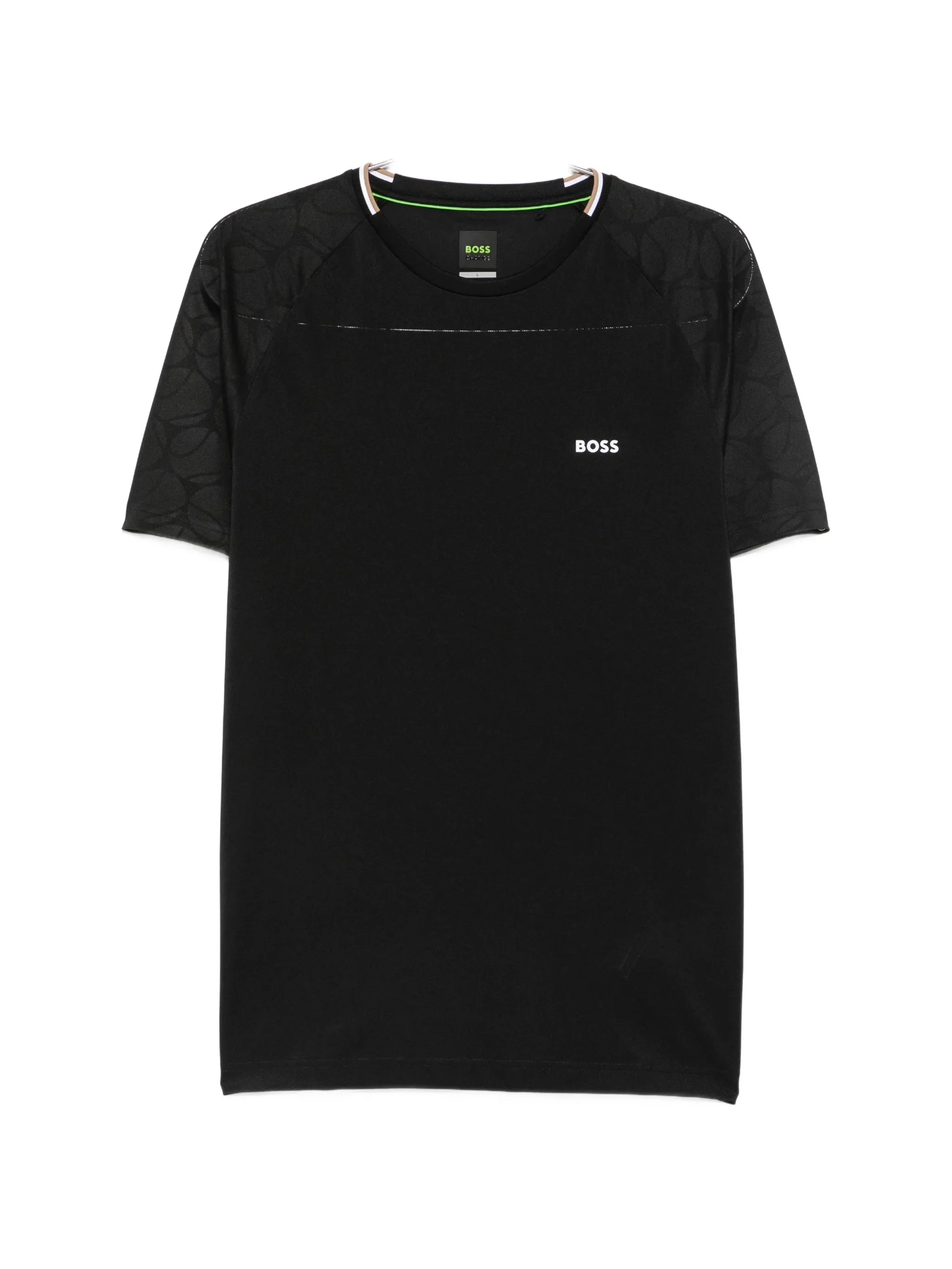 Boss Logo-print Raglan-sleeve T-shirt - 1