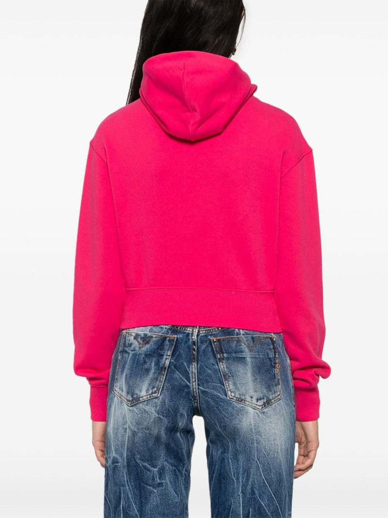 Upside Down cropped sweatshirt 4