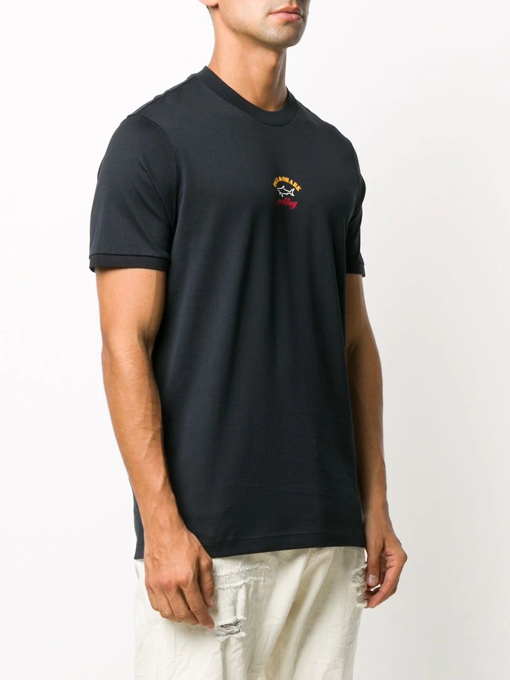 short sleeve printed logo T-shirt - 3