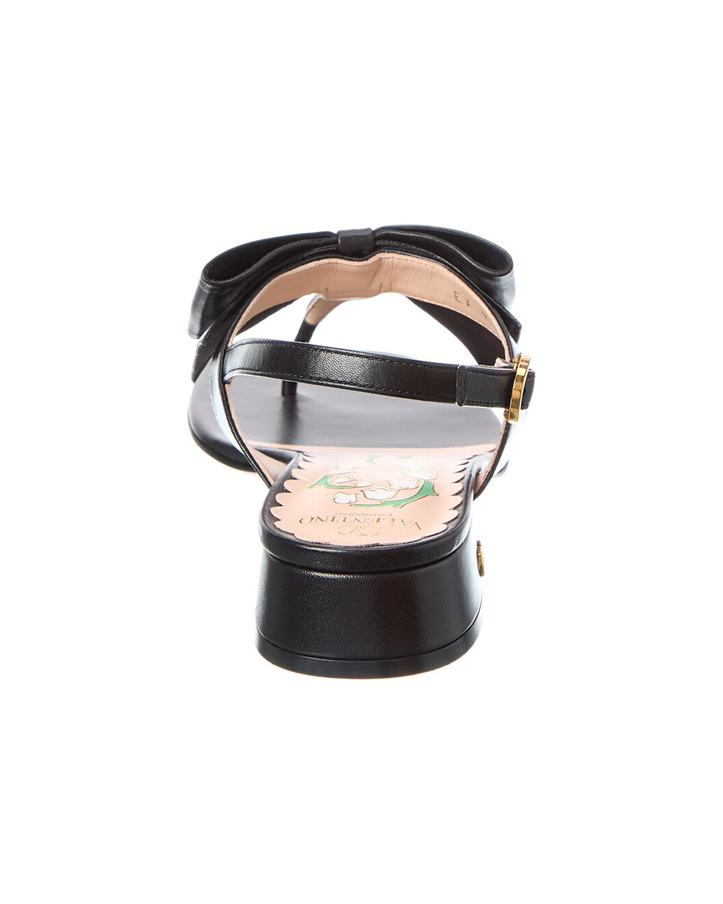 Valentino Bow 25 Leather Sandal - 3