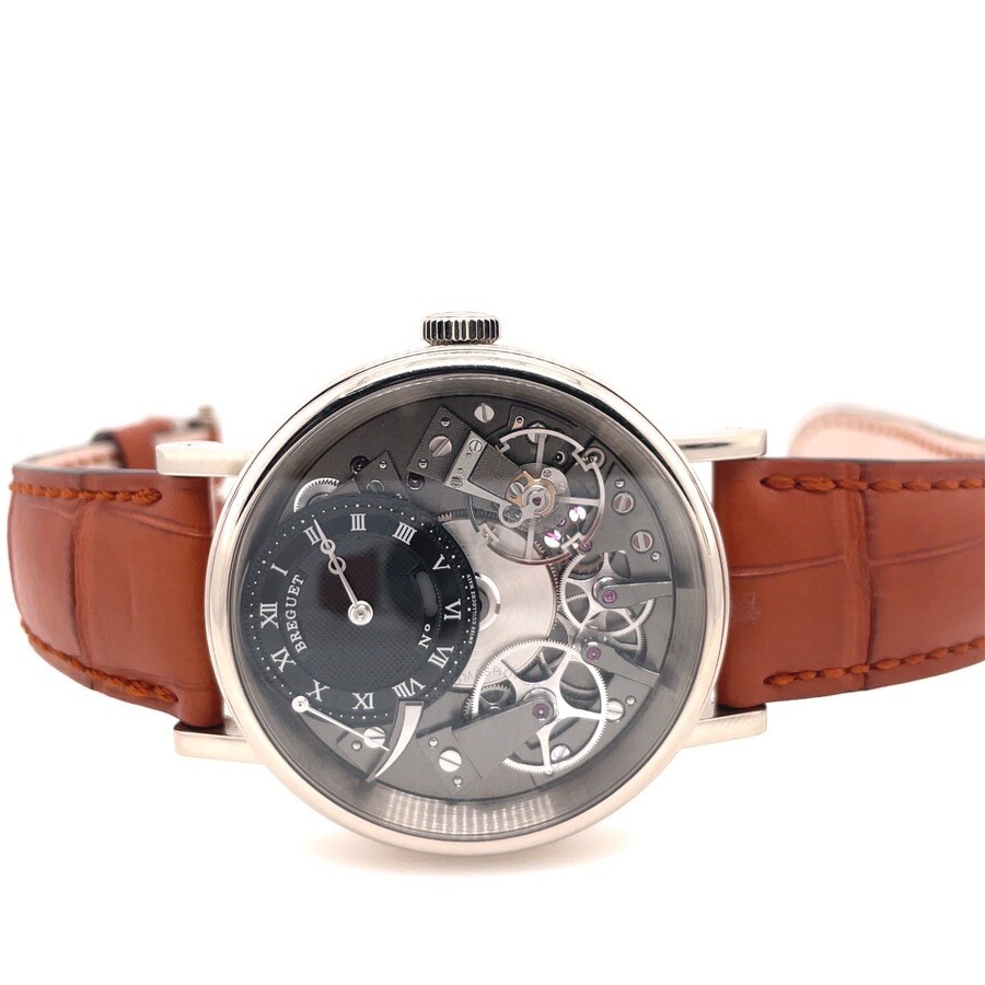 Pre-owned Breguet Tradition Hand Wind Men's Watch 7057BB/G9/9W6 - 2