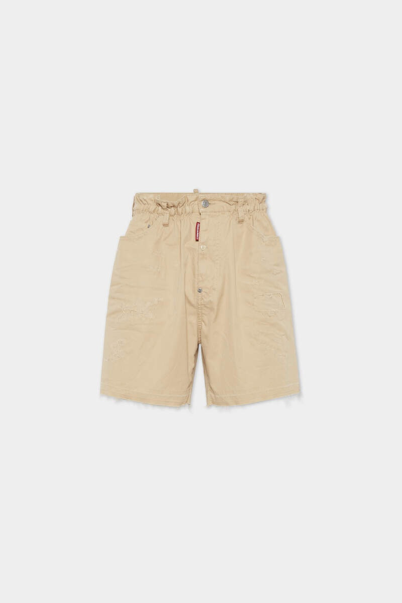 RIPPED CHINO WASH BIG BROTHER SHORTS 1