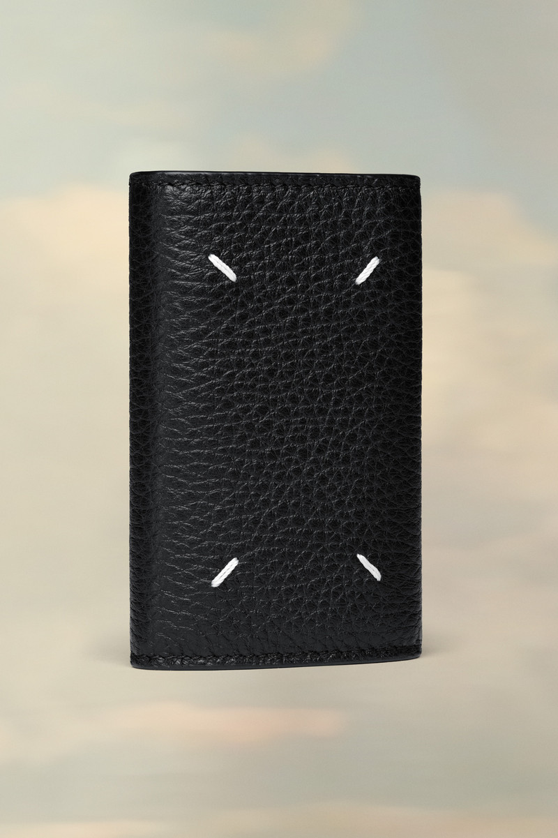 Maison Margiela 6-hooks leather keyholder outlook