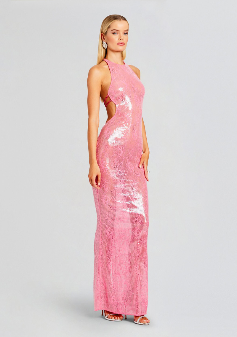 SHIVONNE SEQUIN LACE DRESS 3